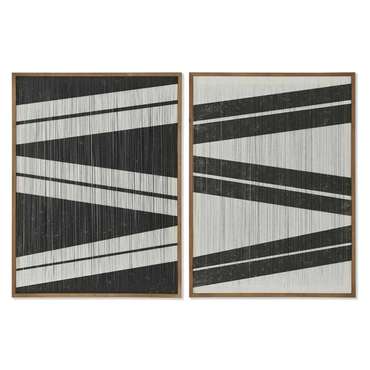 Картина Лучи город 60 x 3 x 60 cm (2 штук)