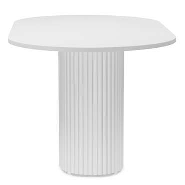 Обеденный стол Барон О 90х180 белого цвета