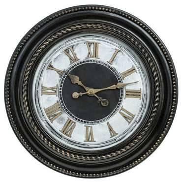 Часы настенные декоративные черного цвета