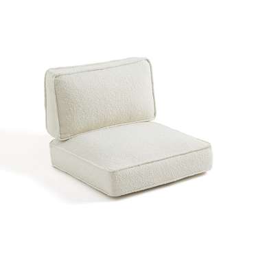 Комплект из двух подушек из малой пряжи для кресла Dilma светло-бежевого цвета