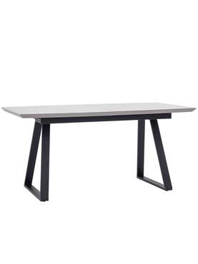 Обеденный раскладной стол Детройт серого цвета