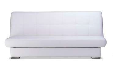 Прямой диван-кровать Модесто Комфорт молочного цвета