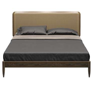 Кровать Paterna 180х200 коричневого цвета