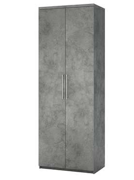 Шкаф комбинированный Мелодия МК-22 110 серого цвета