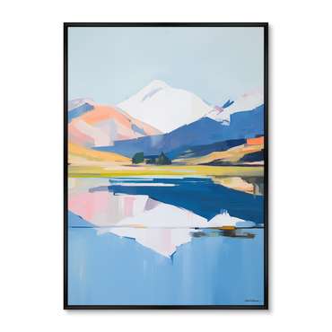Репродукция картины Landscape collection, The Reflection, No 2, 2024г.