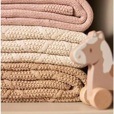 Одеяло H&M Check Knit