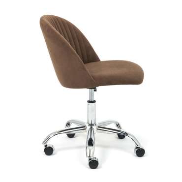 Кресло офисное Melody коричневого цвета