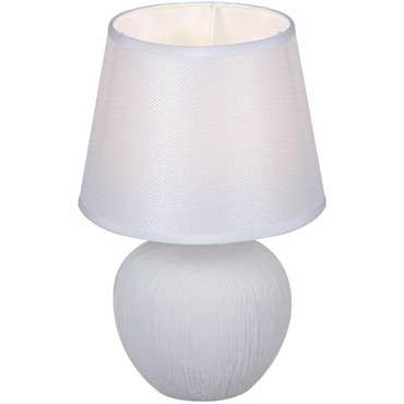 Настольная лампа 98570-0.7-01 WT (ткань, цвет белый)