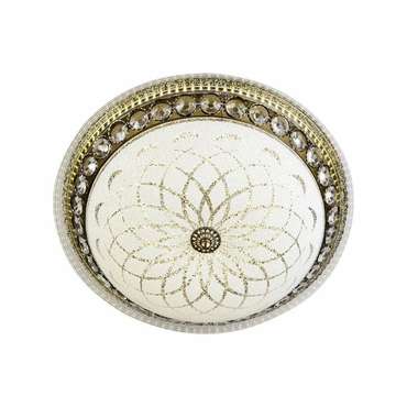 Потолочный светильник L1107-500 AB (стекло, цвет белый)