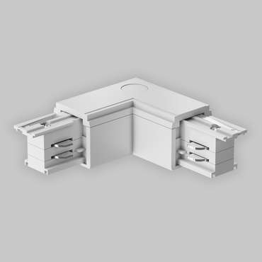 Комплектующие для накладной трековой системы Technical TRA005CL-31W-L Accessories for tracks Trinity Трехфазная трековая система TRINITY
