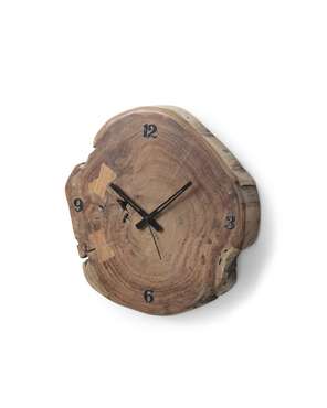 Часы настенные Togh из массива дерева акация