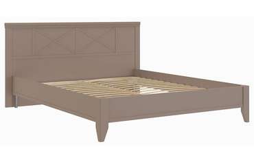 Кровать Кантри 180х200 коричневого цвета