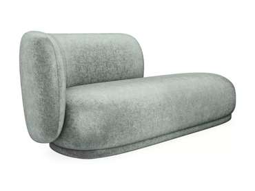 Кушетка-диван Lucca светло-зеленого цвета левая