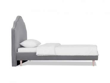 Кровать Princess II L 120х200 серого цвета
