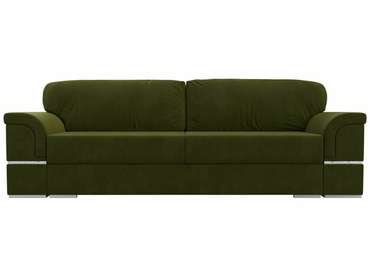 Прямой диван-кровать Порту зеленого цвета