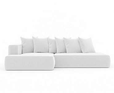 Угловой диван-кровать Норман 280 светло-серого цвета
