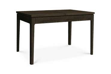 Раскладной обеденный стол Wallstreet 80х120 темно-коричневого цвета 