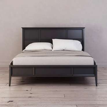 Кровать Ellington черного цвета 180х200