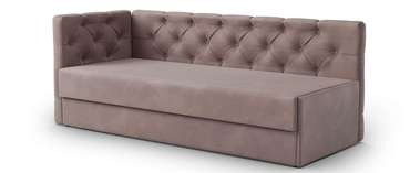 Диван-кровать Охта-2 коричневого цвета