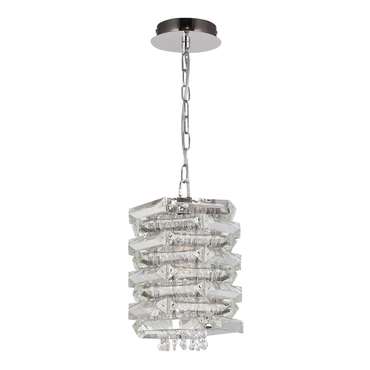 Светильник подвесной ST-Luce никель/прозрачный E14 1*40W STROZZI