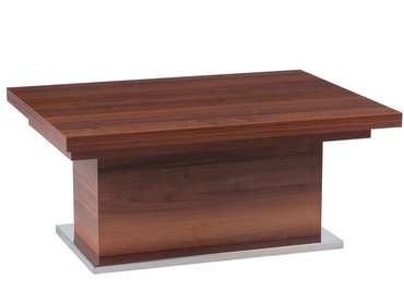 Журнальный стол-трансформер Slide коричневого цвета 