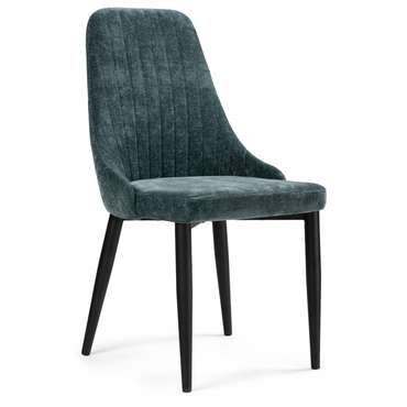 Обеденный стул Kora синего цвета