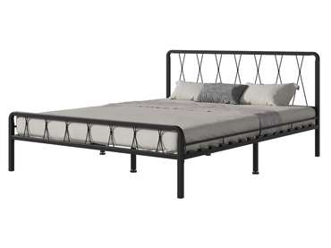 Кровать Клэр 140х200 черного цвета