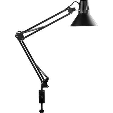 Настольная лампа DE1430 24233 (металл, цвет черный)