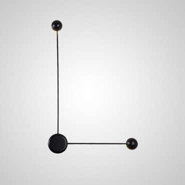 Бра Pin Wall Light C Black