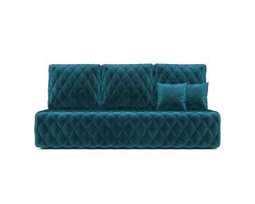 Диван-кровать Роял сине-зеленого цвета