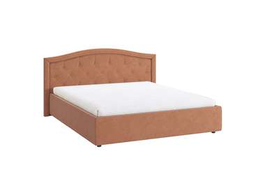 Кровать Верона 2 160х200 персикового цвета без подъемного механизма