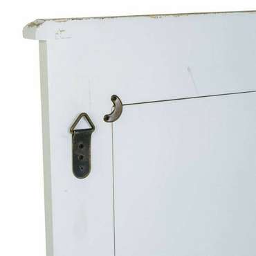 Настенное зеркало Белый 3 x 90 x 70 cm Прямоугольный
