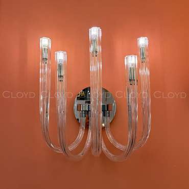 Бра Cloyd AEDA W5 / шир. 35 см - хром