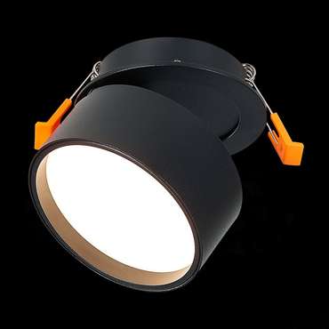 Встраиваемый светильник Luminaire черного цвета