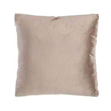 Декоративная подушка Shoura 45х45 коричневого цвета