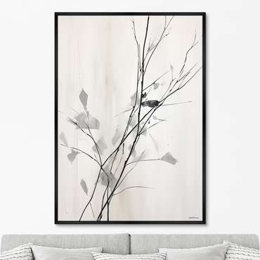 Репродукция картины Branches in the autumn, No 2, 2024г.