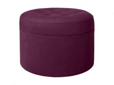 Пуф Barrel пурпурного цвета