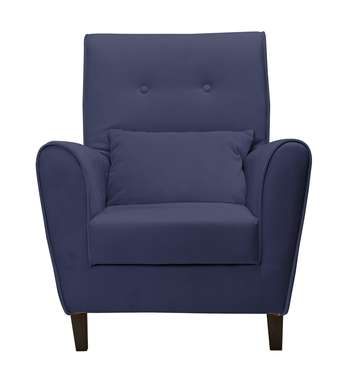 Кресло Френсис темно-синего цвета