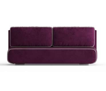 Диван-кровать Рени в обивке из велюра фиолетового цвета
