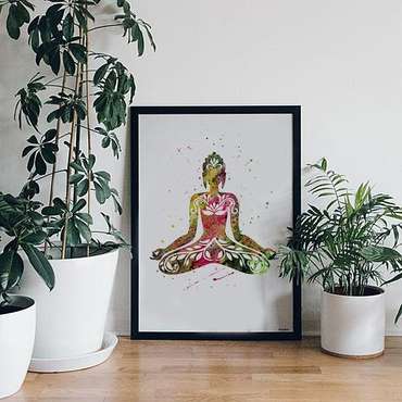 Постер "Yoga" А4