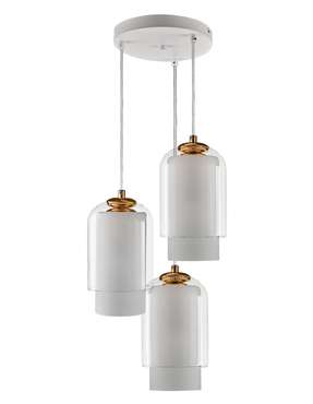 Подвесная люстра Ideas trio c двойными плафонами