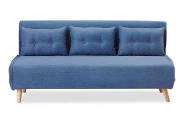 Диван-кровать Jillian синего цвета