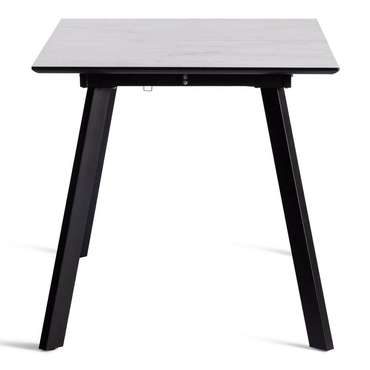 Раздвижной обеденный стол Darwin черно-серого цвета