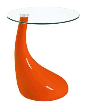 Журнальный столик Scoop Side Table Оранжевый 