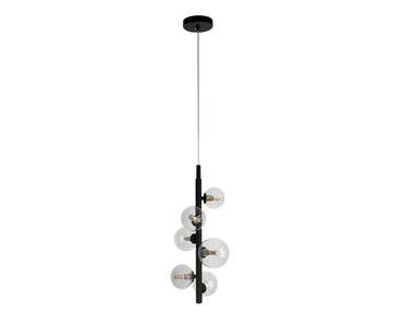 Люстра Иона черный d28 h120 G9 30W (4000K) (Led лампы в комплекте 4000К)