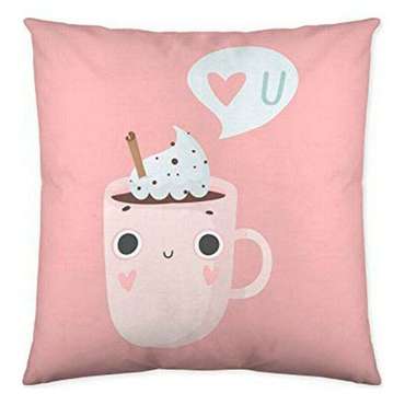 Наволочки Чехол для Costura Funny Cups (50 x 50 см)