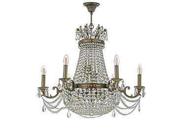 Хрустальная люстра Lodi Antique Lodi E 1.6.6.600 A (металл, цвет бронза)