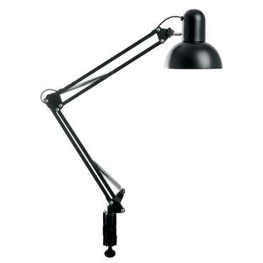 Настольная лампа DE1430 24233 (металл, цвет черный)