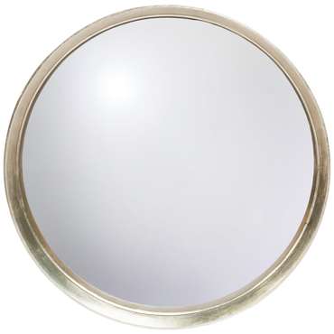 Настенное зеркало Хогард Сильвер L в раме серебряного цвета