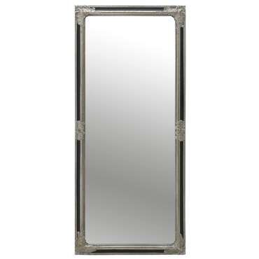 Зеркало настенное 72х162 черно-серебряного цвета 